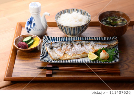 鯖の塩焼定食 鯖の塩焼定食 111407626