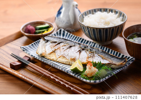 鯖の塩焼定食 111407628