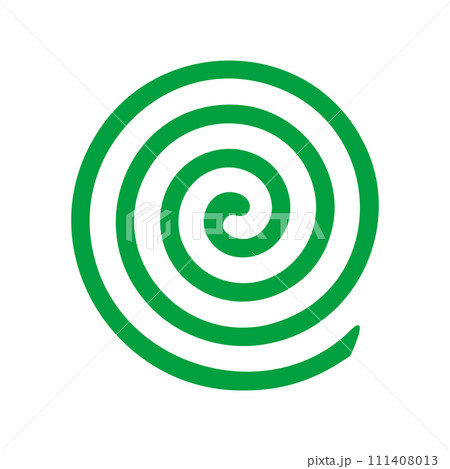 シンプルな蚊取り線香のイラスト 111408013