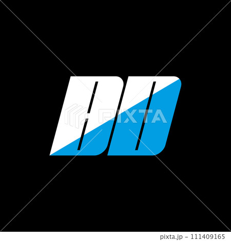 BD letter logo design on black background. BD creative initials letter logo concept. bd icon design. BD white and blue letter icon design on black background. B D BD letter logo design on black background. BD creative initials letter logo concept. bd icon design. BD white and blue letter icon design on black background. B D 111409165