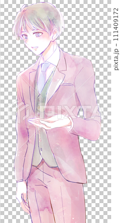 Man in suit smiling Man in suit smiling 111409172
