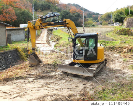 土木工事ショベルカー02 土木工事ショベルカー02 111409449
