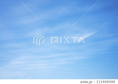 春の空 青空 空 イメージ 【東京都】 111409499