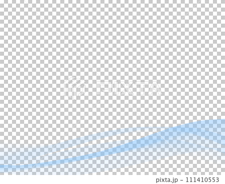 ウェーブデザインのフレーム背景　1 111410553