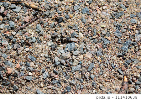Background or texture of small stones and sand 111410638