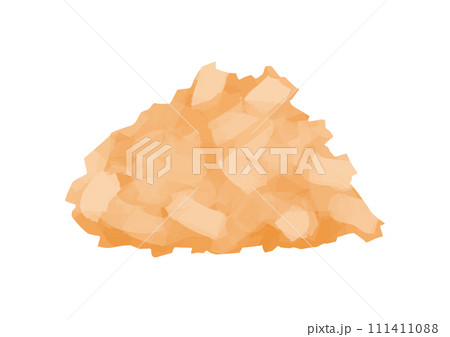 鰹節のイラスト(削り節) 鰹節のイラスト(削り節) 111411088