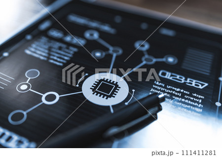 ビジネスのデータの資料 111411281