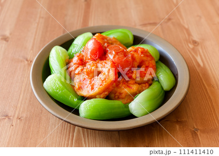 フレッシュトマトのエビチリ 111411410