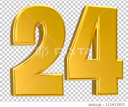 Number Gold 3D Render Number Gold 3D Render 111411955