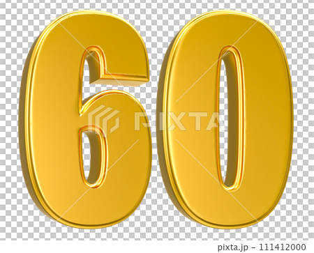 Number Gold 3D Render Number Gold 3D Render 111412000