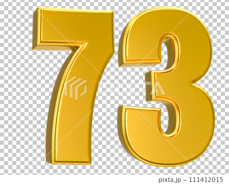 Number Gold 3D Render Number Gold 3D Render 111412015