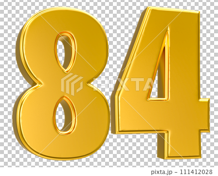 Number Gold 3D Render Number Gold 3D Render 111412028