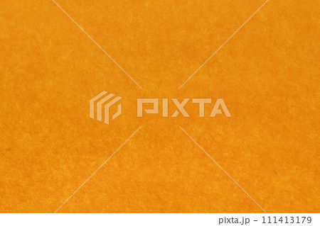 和紙の背景素材（オレンジ） 111413179