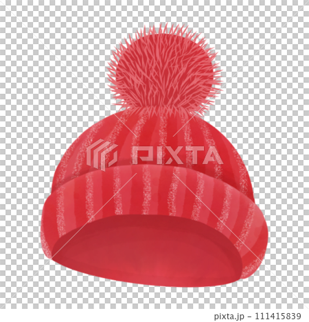 hand painted watercolor wool hat 111415839