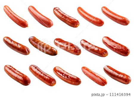 Sausage vector set isolated on white background 111416394