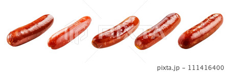 Sausage vector set isolated on white background 111416400