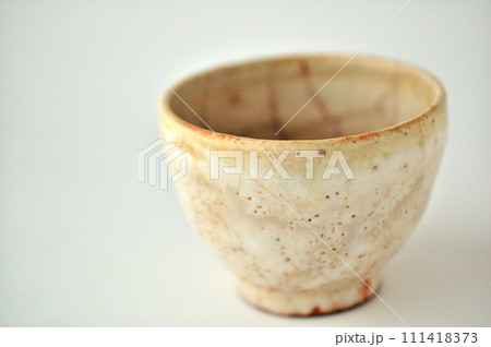 志野焼の汲出し湯呑 志野焼の汲出し湯呑 111418373