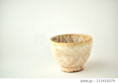 志野焼の汲出し湯呑 志野焼の汲出し湯呑 111418374