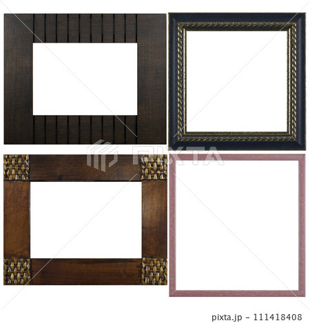 Four antique picture frames 111418408