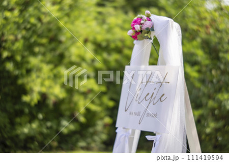 welcome to our wedding in Czech language welcome to our wedding in Czech language 111419594