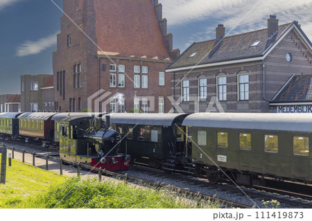 Steam locomotive, Medemblik, Noord Holland, Netherlands 111419873