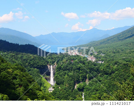 明智平展望台から見た雄大な景色 明智平展望台から見た雄大な景色 111421017