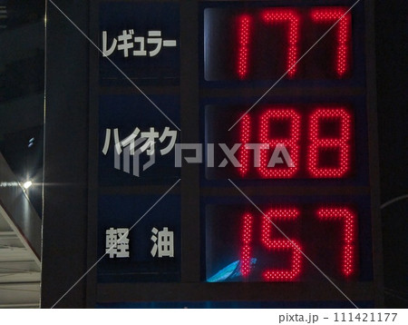 ガソリン価格の掲示板 ガソリン価格の掲示板 111421177
