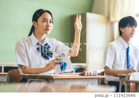 スクールライフ(学校生活)のイメージ素材 スクールライフ(学校生活)のイメージ素材 111423666