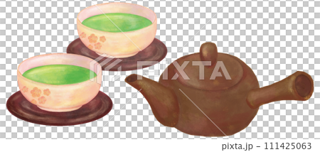 茶壺與綠茶抹茶 111425063