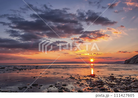 Exciting sunset Exciting sunset 111427605