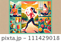 Holistic Wellness and Healthy Lifestyle Concept 111429018