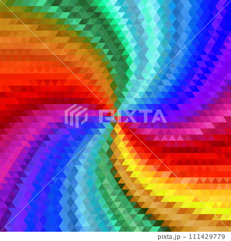 Stylish geometric vector background. Presentation template. Layout for advertising. Banner. Magazine cover, brochures and more. Color triangles. eps 10 Stylish geometric vector background. Presentation template. Layout for advertising. Banner. Magazine cover, brochures and more. Color triangles. eps 10 111429779