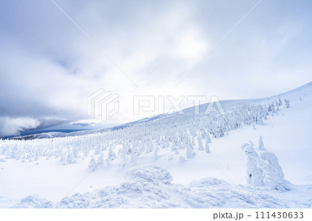 山形蔵王の樹氷　山形県山形市 111430633