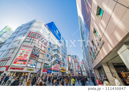 「東京都」秋葉原駅前の風景 「東京都」秋葉原駅前の風景 111430847