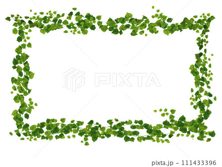 蔓のフレーム　飾り枠 111433396
