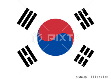 大韓民国国旗 111434136