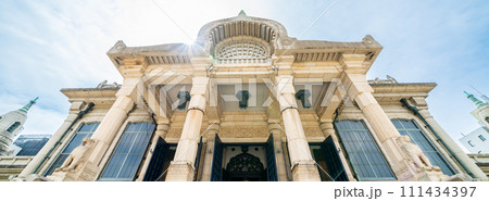 「東京都」築地本願寺の風景 111434397