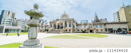 「東京都」築地本願寺の風景 111434410