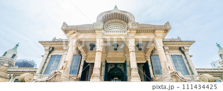 「東京都」築地本願寺の風景 111434425