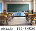 誰もいない教室 (AI画像) 111434520