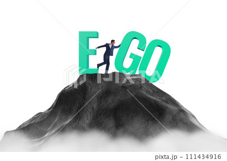 Concept of personal and business ego Concept of personal and business ego 111434916
