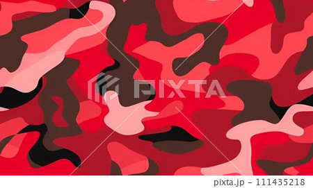 赤の迷彩柄 赤の迷彩柄 111435218