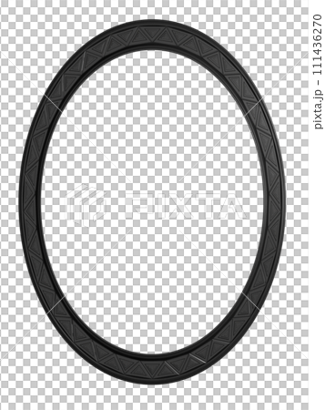 black oval frame black oval frame 111436270