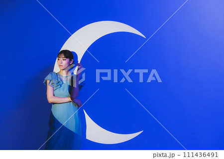 ファッションモデル ファッションモデル 111436491