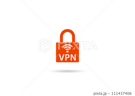 Virtual private network VPN cyber concept Virtual private network VPN cyber concept 111437406