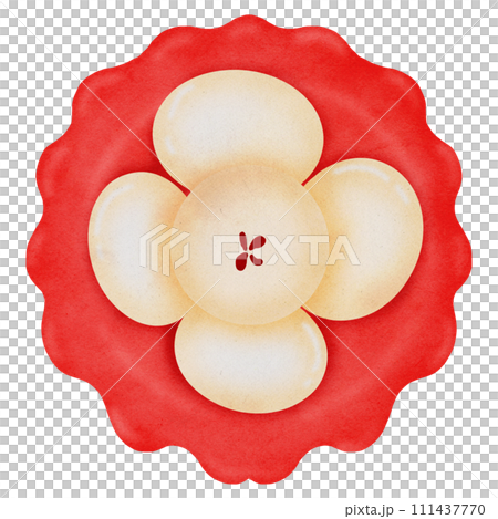 lunar newyear Chineseclip art red Chinese	 111437770
