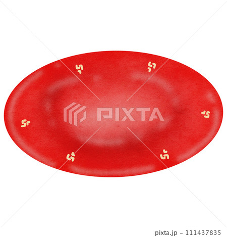 lunar newyear Chineseclip art red Chinese	 111437835