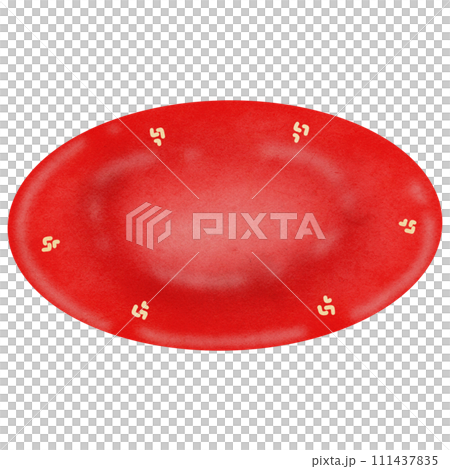 lunar newyear Chineseclip art red Chinese	 111437835