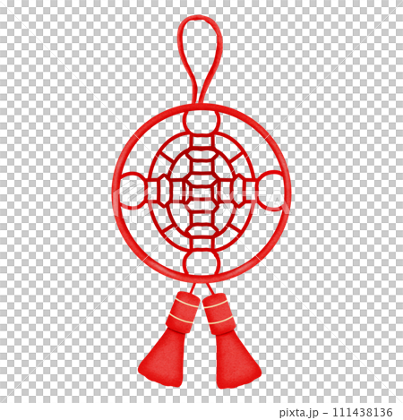 lunar newyear Chineseclip art red Chinese	 111438136