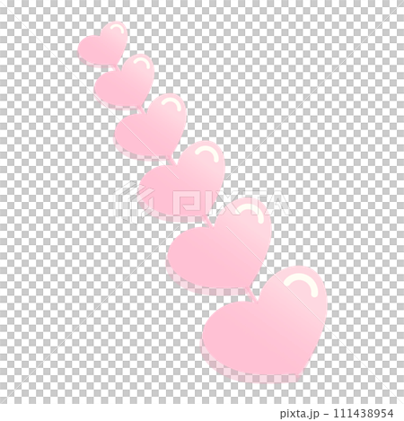 Heart flower 111438954